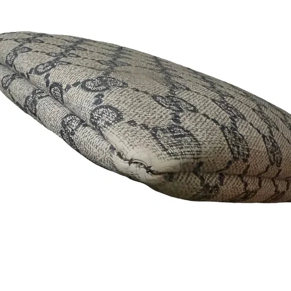 Gucci • RARE Vintage GG Web Monogram Navy PVC Leather Purse Tote Bag Handbag - Picture 9 of 16